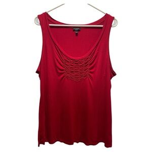 Talbots Red Tank Top